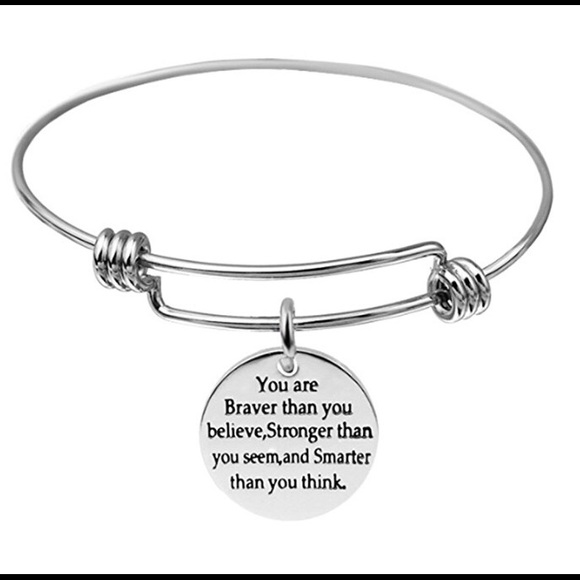 CL🛑Last 1 Inspirational Extendable Bracelet Brave - Picture 3 of 4